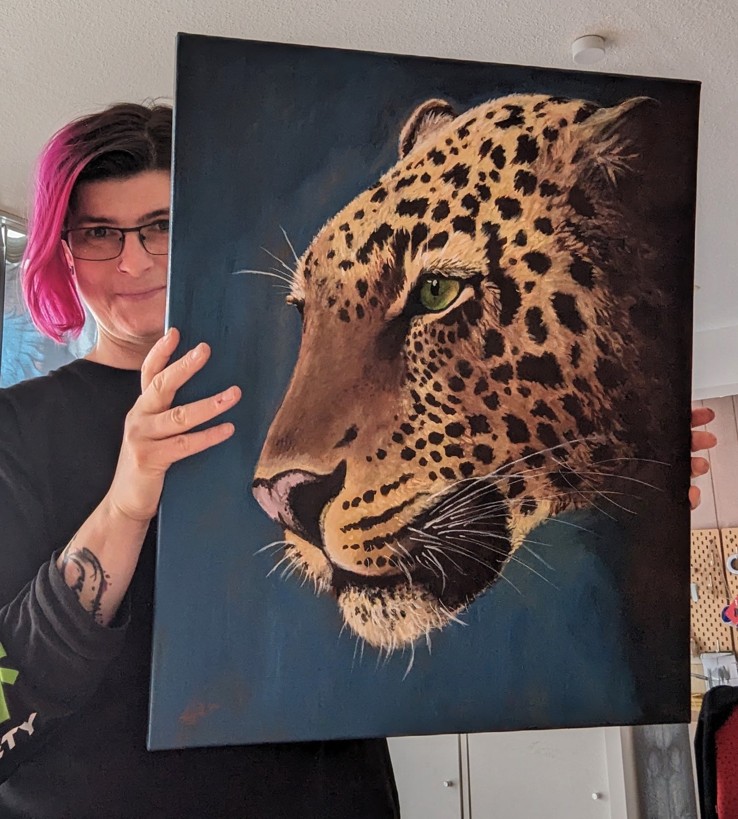 Original Gemälde "Leopard“