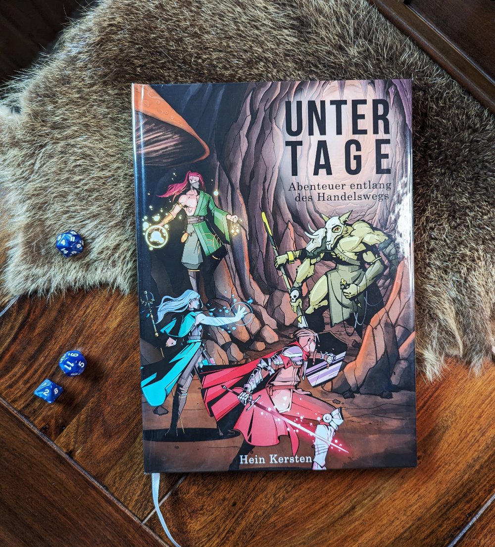 Abenteuerbuch „Unter Tage“ Hardcover 280 Seiten