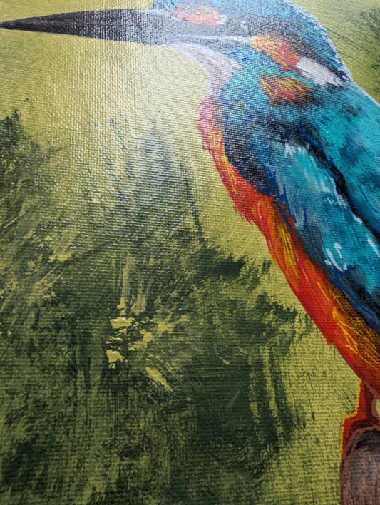 Original painting "Kingfisher"