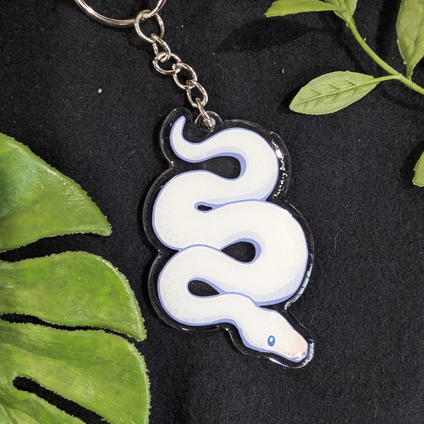 Acryl Schlüsselanhänger Python Schlange