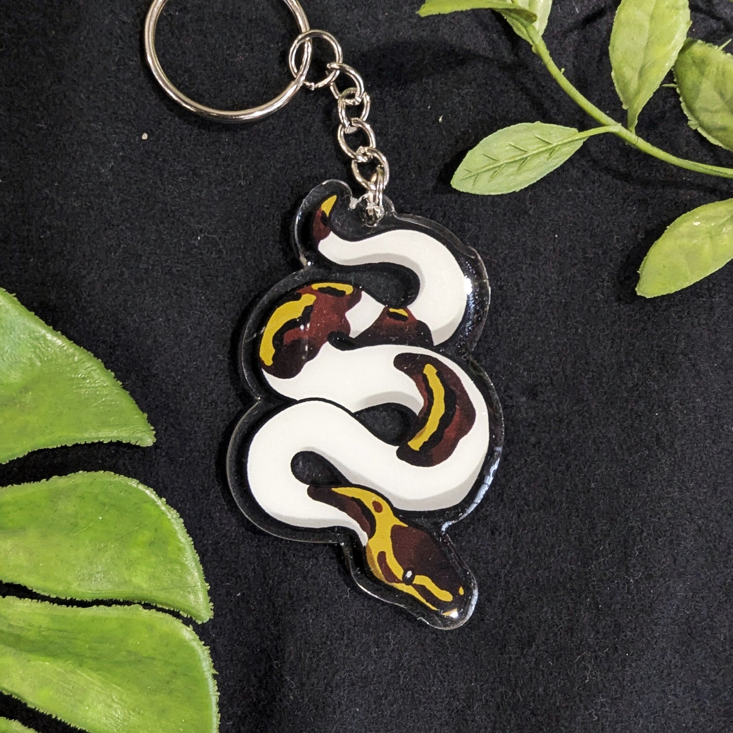 Acryl Schlüsselanhänger Python Schlange