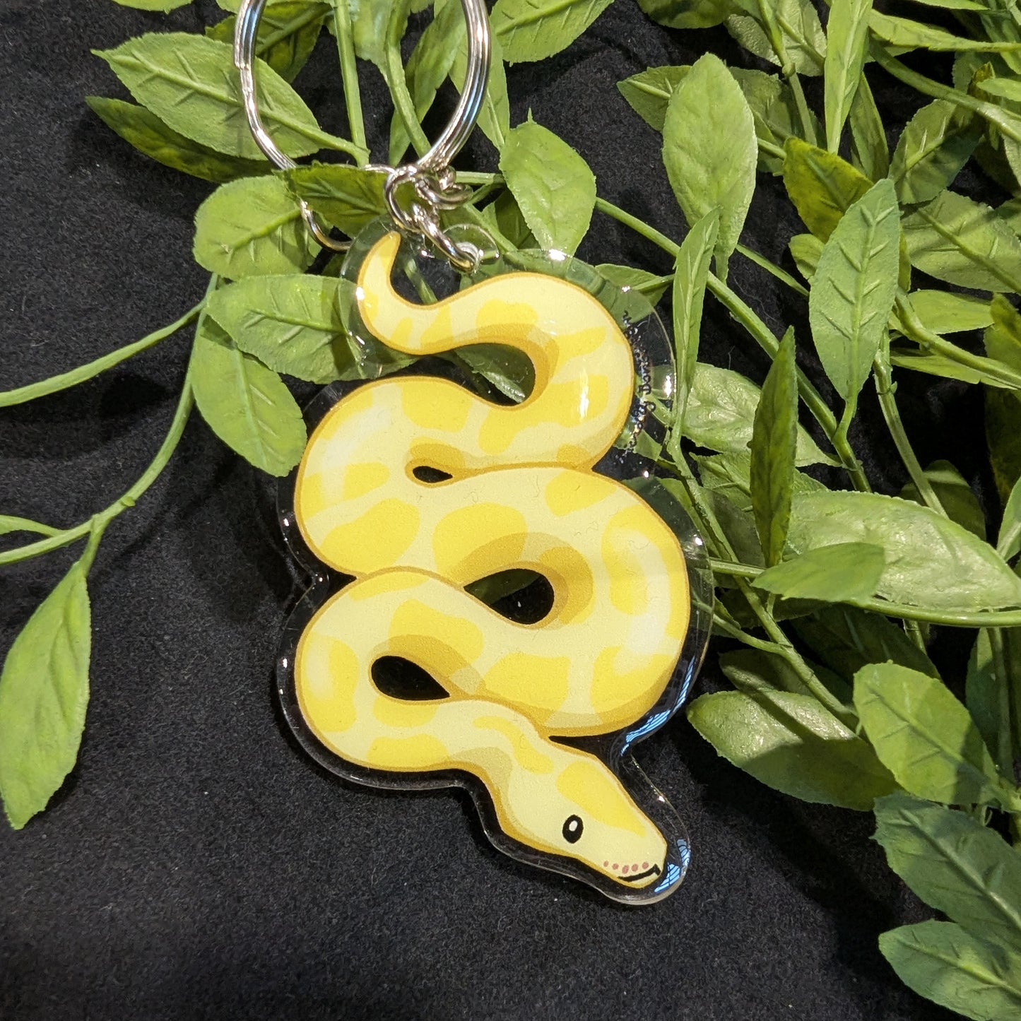 Acryl Schlüsselanhänger Python Schlange