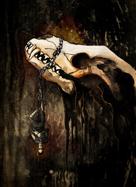 Art print Din A2 "Apocalyptic Rider: Hunger"