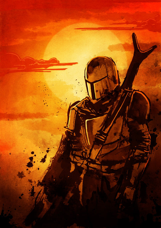 Art print Din A2 "Mando"