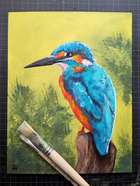 Original painting "Kingfisher"