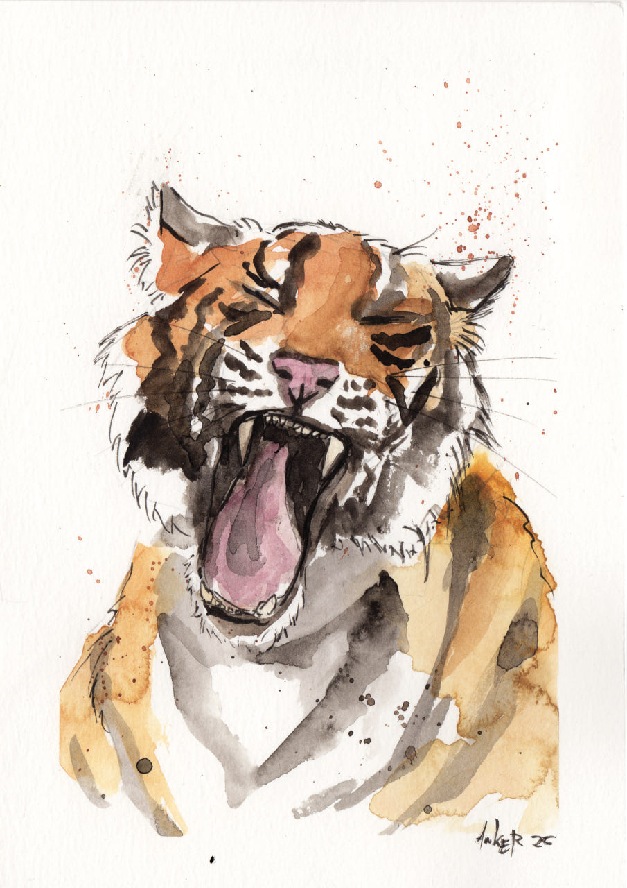 Original Kunstwerk "Guten Morgen"