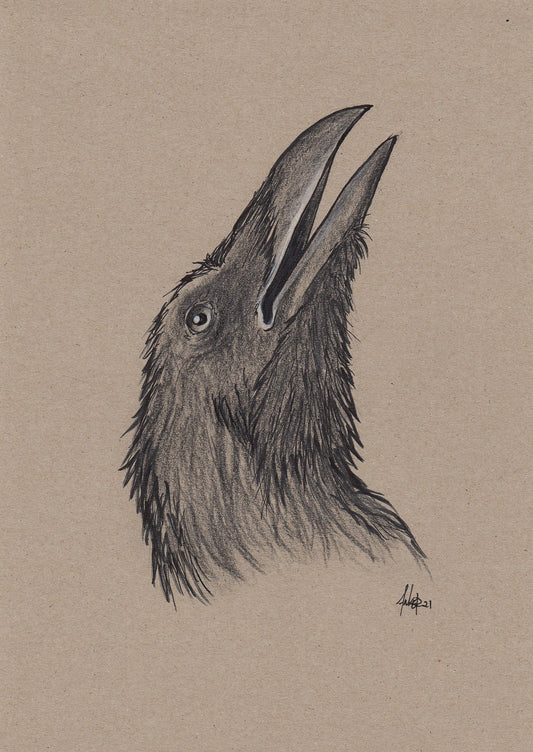 Original artwork "Raven"