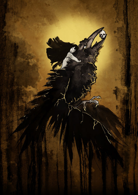 Art print Din A2 "Apocalyptic Rider: Death"