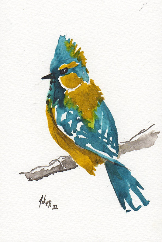 Original Kunstwerk "Meise"