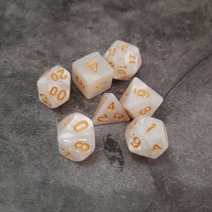 Dice set, many beautiful colors available!