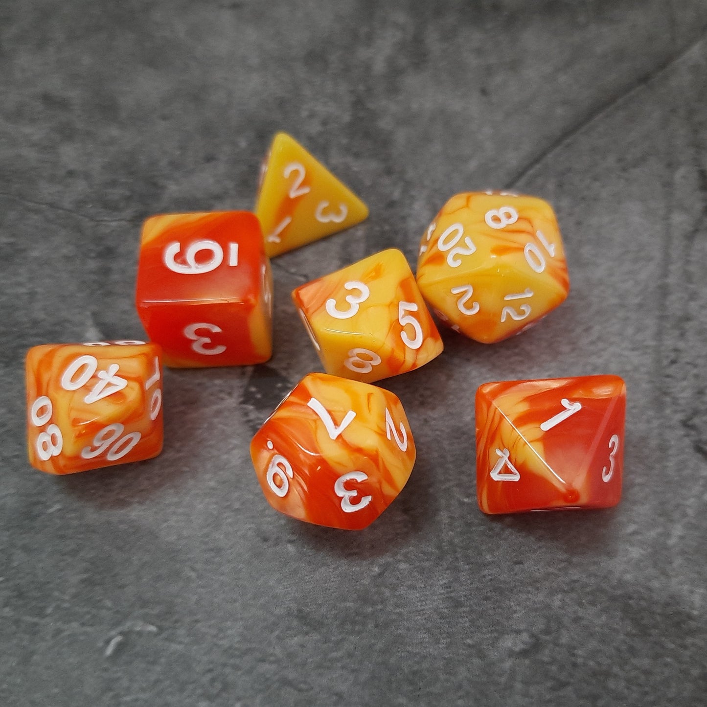 Dice set, many beautiful colors available!