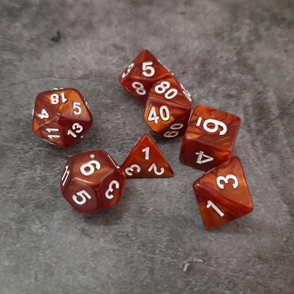 Dice set, many beautiful colors available!