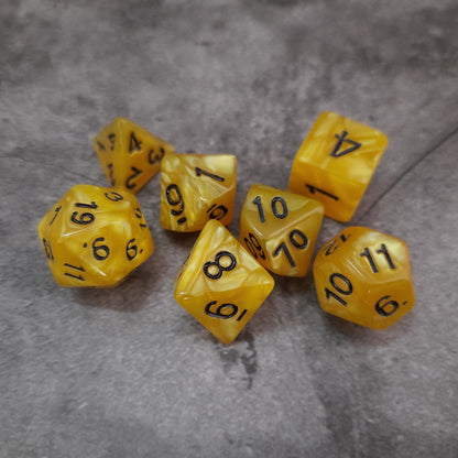 Dice set, many beautiful colors available!