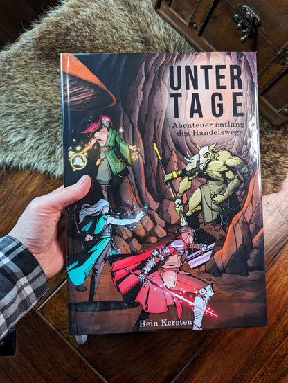 Adventure book “Underground” Hardcover 280 pages