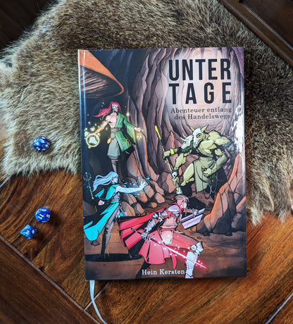 Adventure book “Underground” Hardcover 280 pages