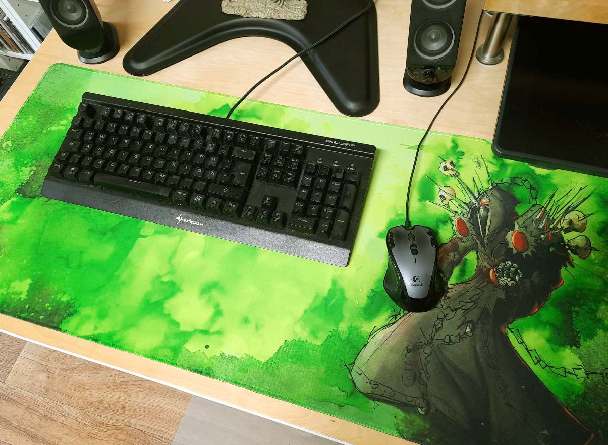 Deskmat / XL Mousepad "Hexenmeister"