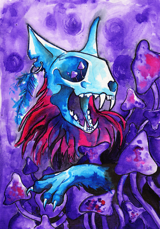 Original Artwork “Magic Mushrooms”