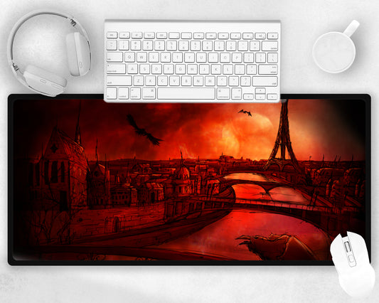 Deskmat / XL mouse pad "Paris"