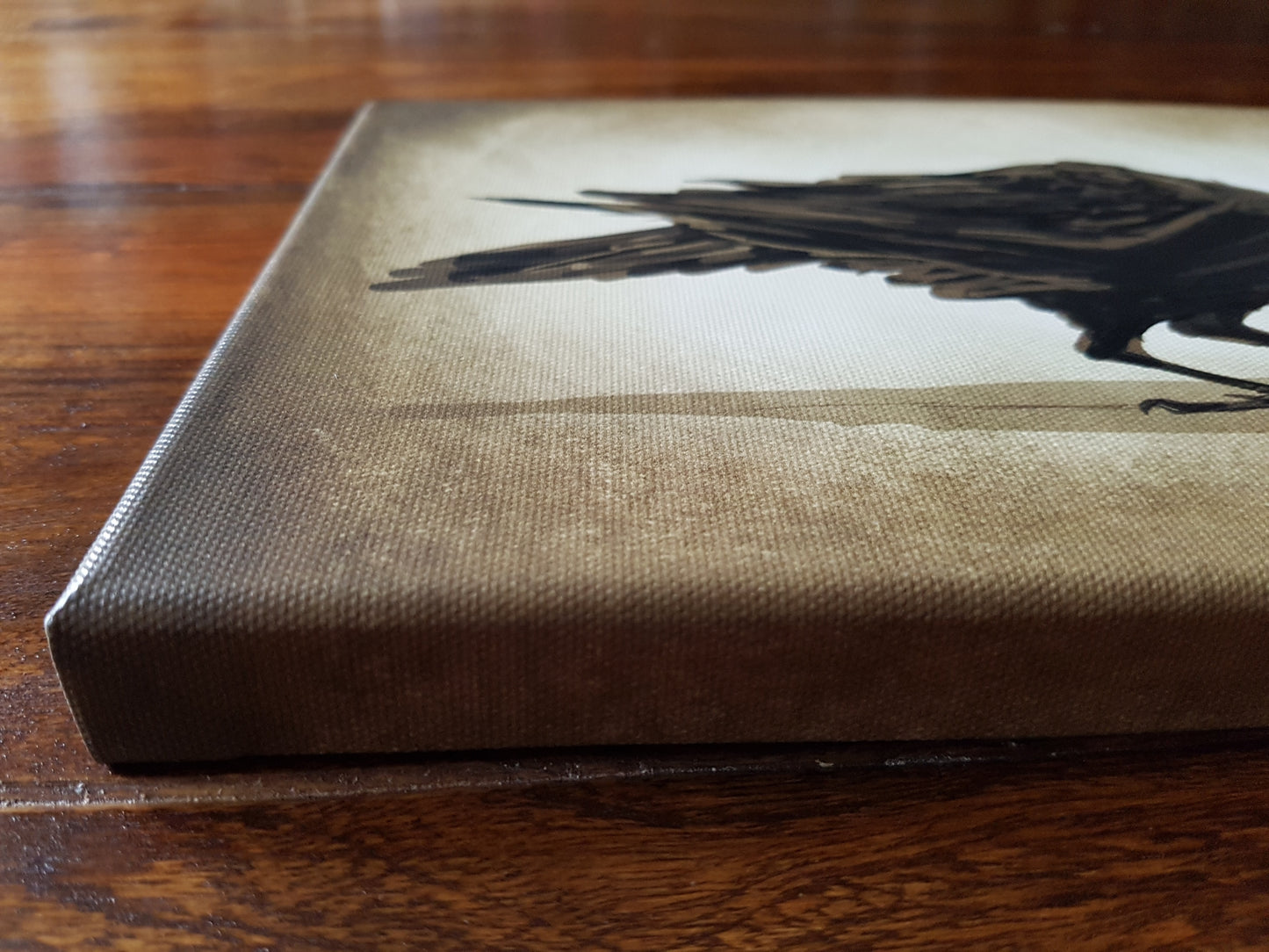 Canvas print 20x30 "Raven Brother"