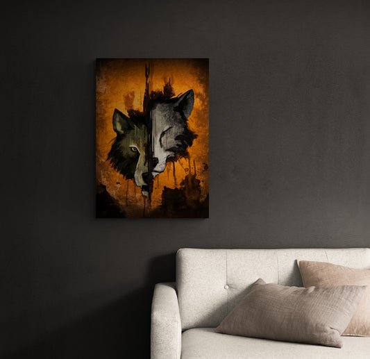 Print on canvas "Two Souls" - note delivery times!