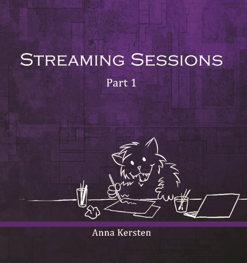 Streaming Sessions Part1 Sketchbook Hardcover 92 pages