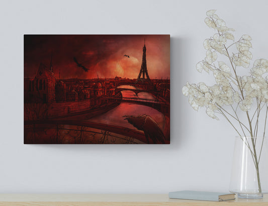 Print on canvas "Paris" - note delivery times!