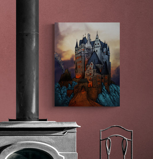 Print on canvas "Burg Eltz"