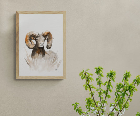 Original Kunstwerk "Bighorn"