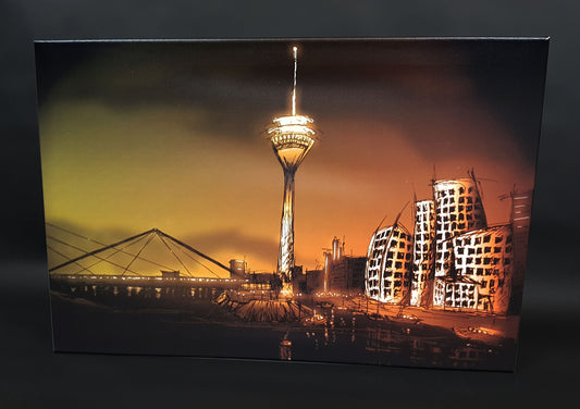 Print on canvas "Düsseldorf" - note delivery times!