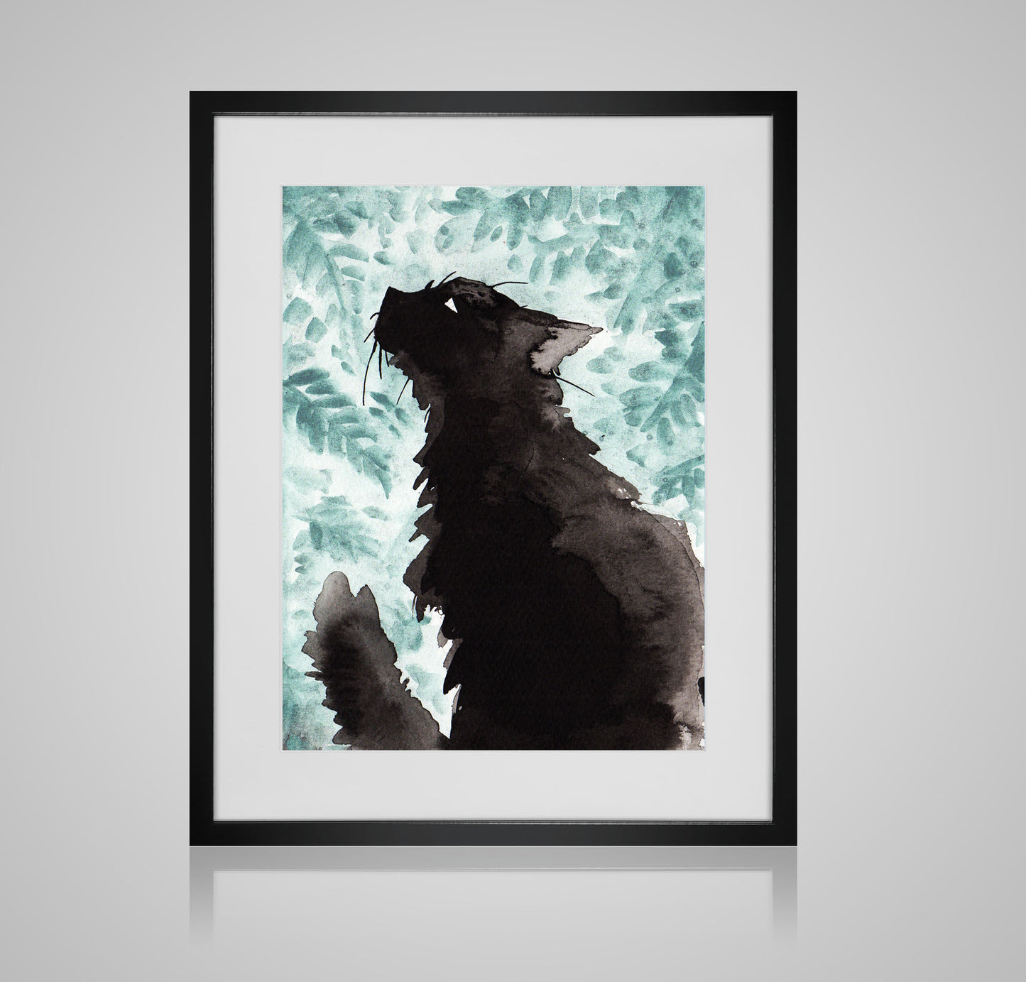 Art Print "Fern Cat"