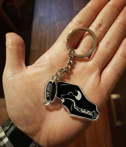 Acrylic keychain "Good Boi"