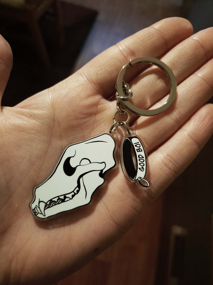 Acrylic keychain "Good Boi"