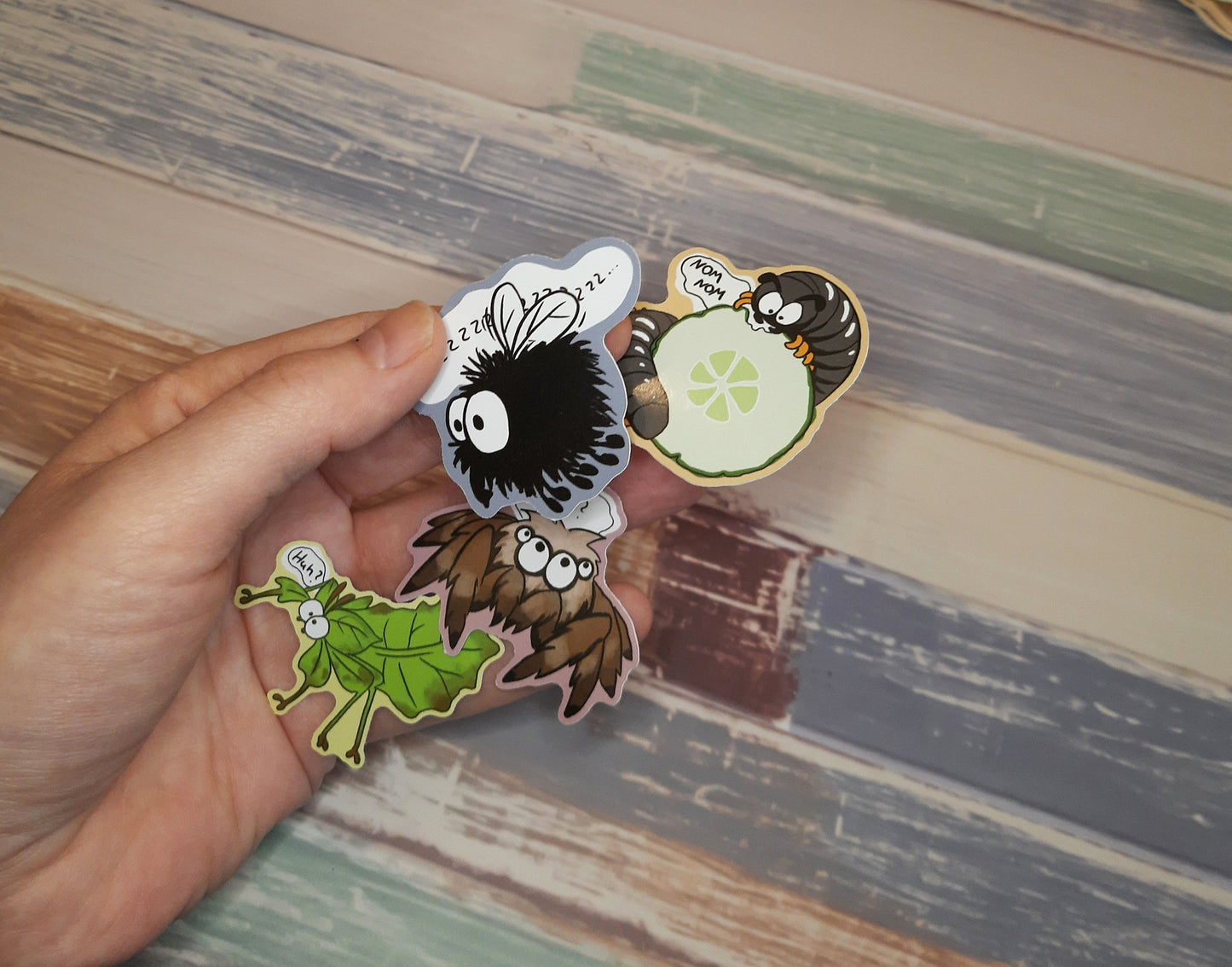 Sticker, weatherproof "Cute Crawling Animals"