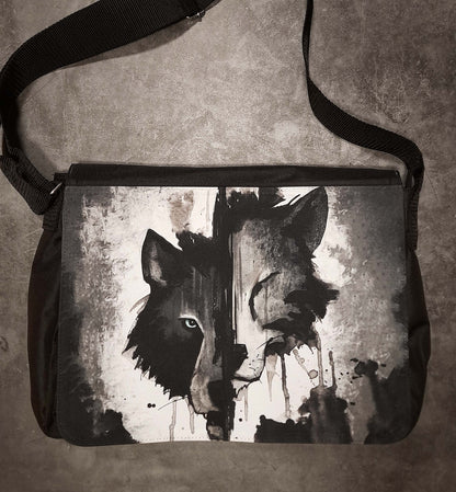 Messenger Bag "Two Souls"