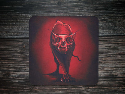 Mousepad textile "Zombiecat"