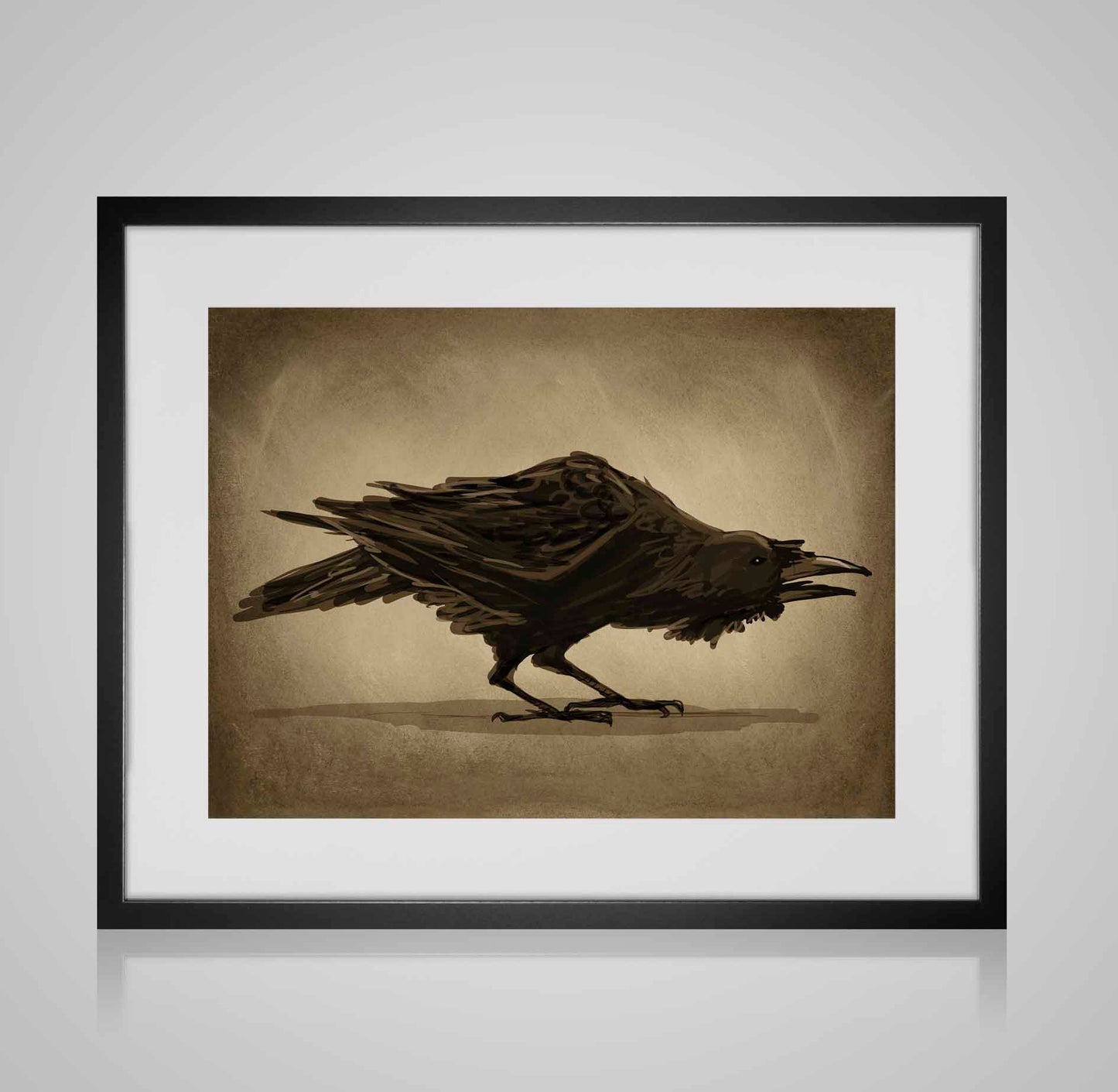 Art Print "Raven Brother"