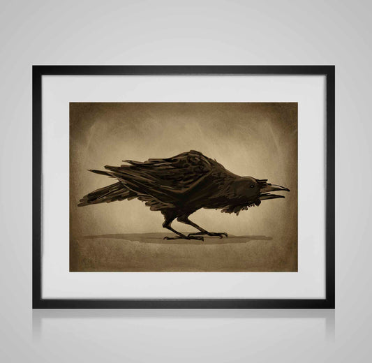 Art Print "Raven Brother"