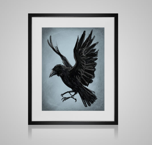 Art Print "Raven Sister"