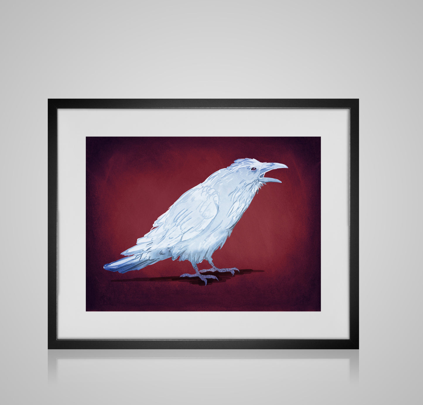 Art print "raven father"