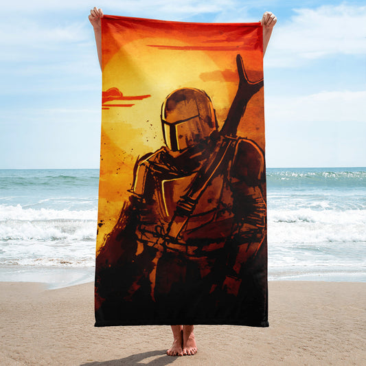 Bath towel / wall hanging "Mando" Please note delivery times!
