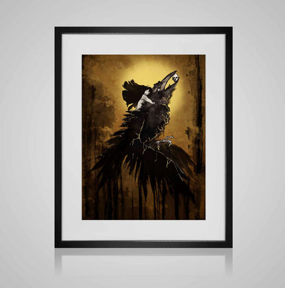 Art Print "Horseman of the Apocalypse: Death"